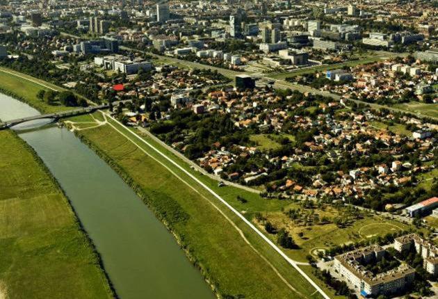 APARTMENT  Studio Green Zagreb Buitenkant foto